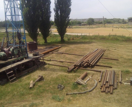 Реконструкция артскважины в Новокумском.